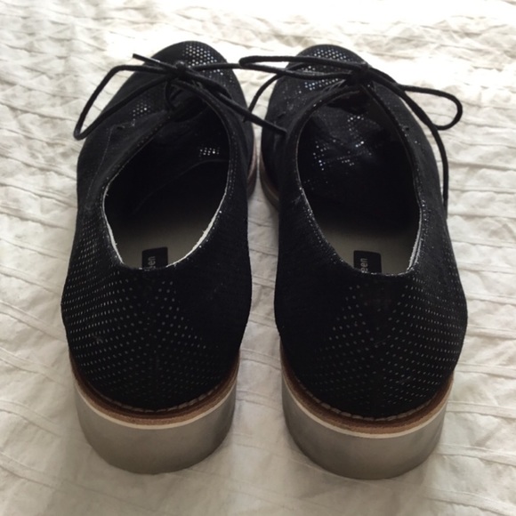 Paul Green Finley Oxfords in a shimmer black - Picture 5 of 8